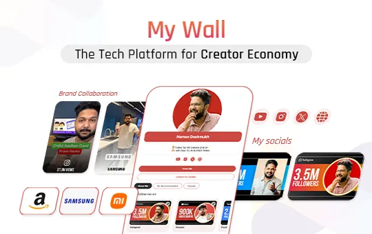 My Wall – Tech Platform for Creator Economy